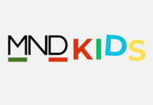 A banner reading MND kids