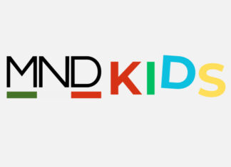 A banner reading MND kids