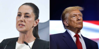 Sheinbaum and Trump
