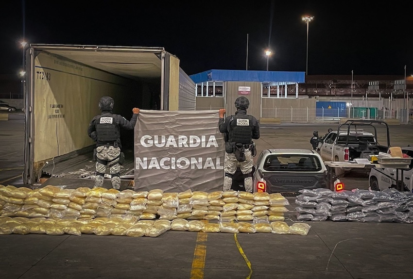 confiscated drugs at border