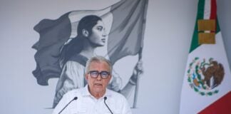 Governor of Sinaloa Rubén Rocha Moya