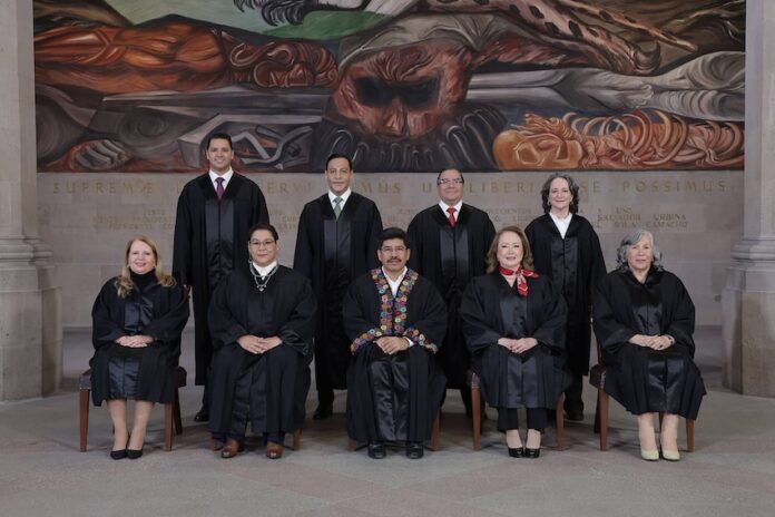Mexico's supreme court justices