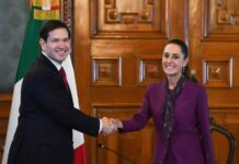 Sheinbaum and Rubio