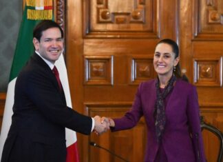Sheinbaum and Rubio