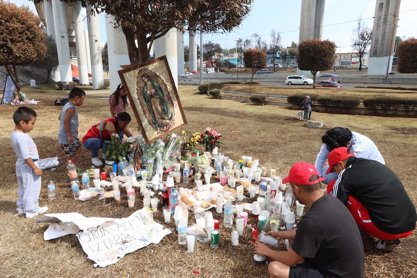 memorial in Iztapalapa