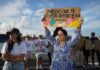 gulf of mexico protest against Veracruz port construction