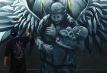 mural honoring Alicia Matías