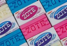Bars of Jabón Zote soap