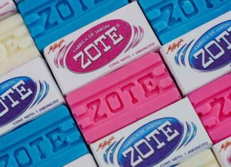 Bars of Jabón Zote soap