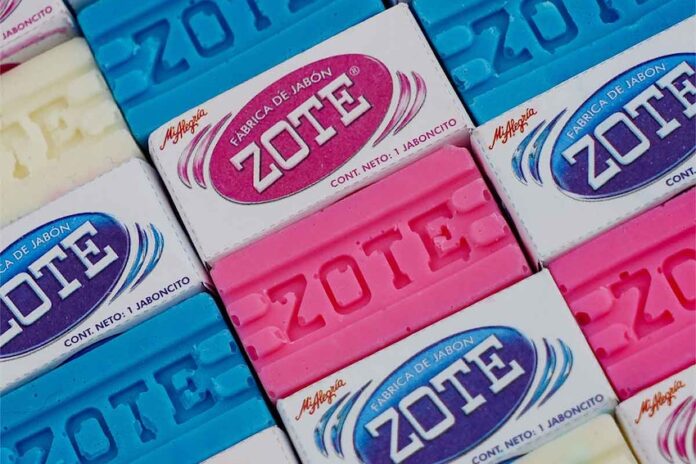 Bars of Jabón Zote soap