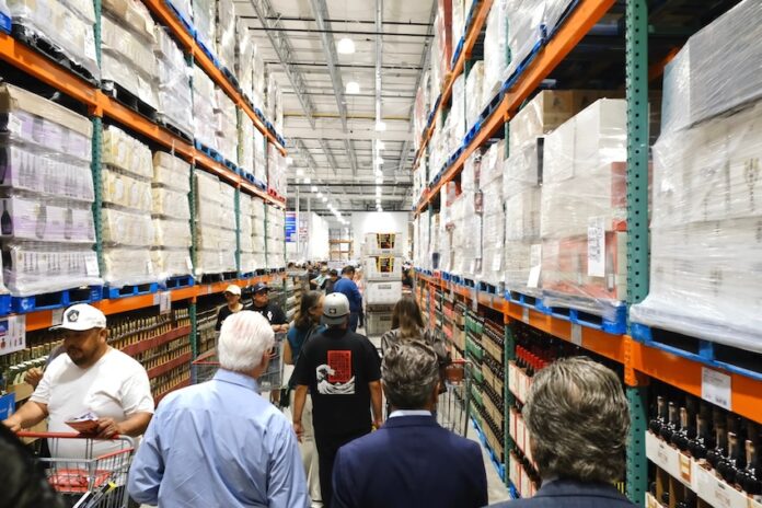 Costco aisle