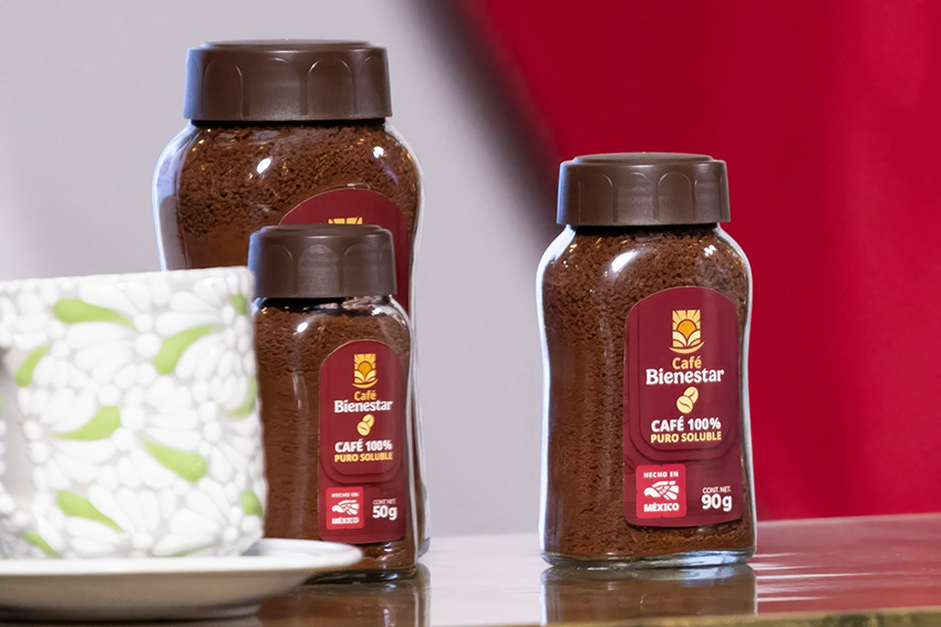 Jars of instant Wellness Coffee