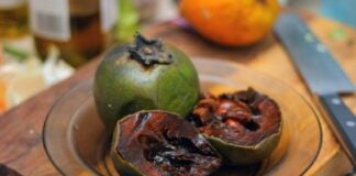 Black Zapotec fruit from Mexico