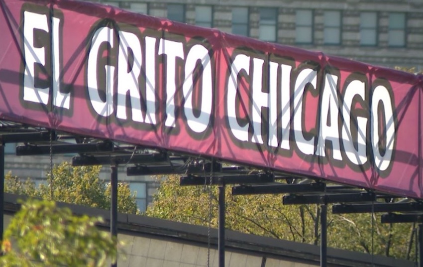 banner for El Grito Chicago
