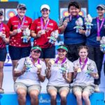 Mexico at the top of the podium at the 2025 World Archery Championship