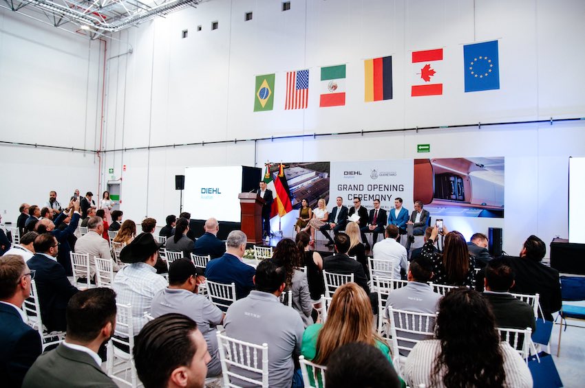 Opening ceremony Diehl in QRO