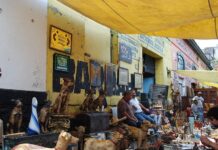 La Lagunilla market in Mexico City