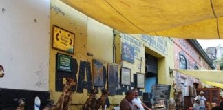 La Lagunilla market in Mexico City