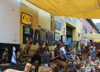 La Lagunilla market in Mexico City