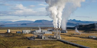a geothermal plant