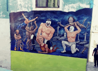 A mural in guanajuato