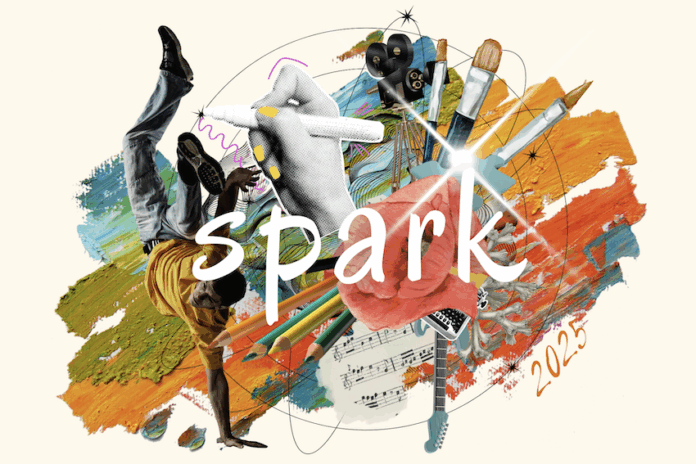 The Spark 2025 logo