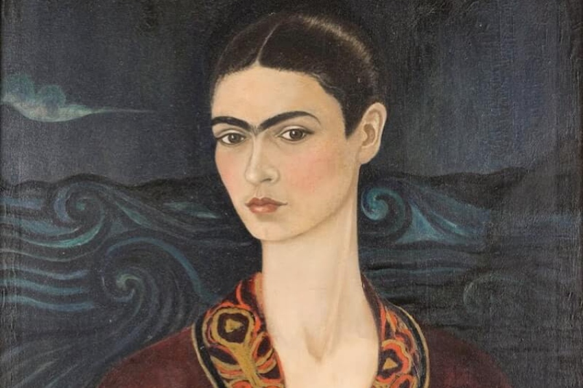 self-portrait of Frida Kahlo