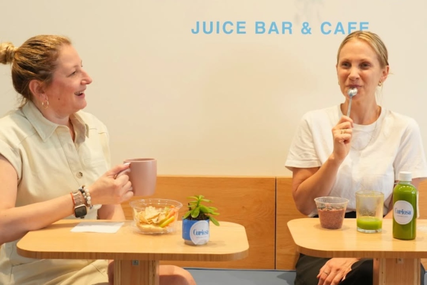 Curiosa Juice Bar and Cafe in Mexico City