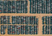 cars parked
