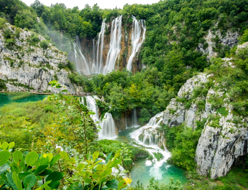 Plitvices Lakes in Croatia