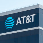 The facade of the AT&T building in Zapopan, Jalisco