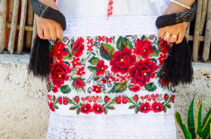 Maya embroidery