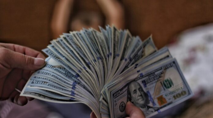 dollars in cash