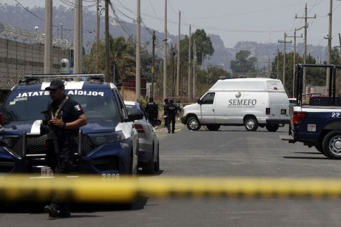 forensic van parked outside a homicide