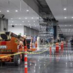 Construction in the Mexico City airport (AICM)
