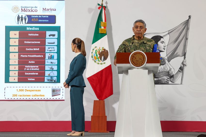Navy Minister Raymundo Morales