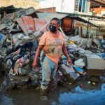 trash from floods