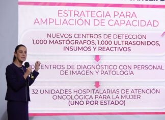 Sheinbaum breast cancer awareness program