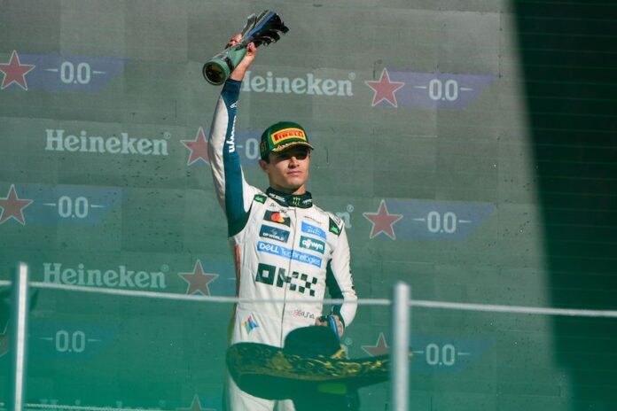Norris Ganador GP CDMX Lando Norris in the Mexican Grand Prix