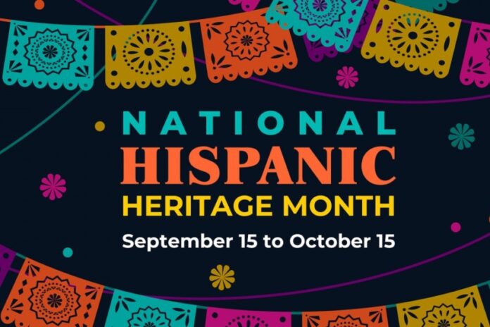 Announcement for National Hispanic Heritage Month.