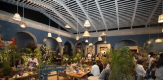 Interior of Centro Cultural del Mezcal