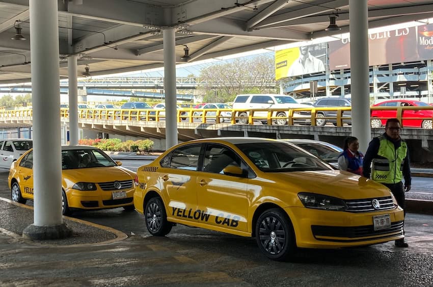 taxis at airports