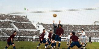 Mexico against Argentina in 1930