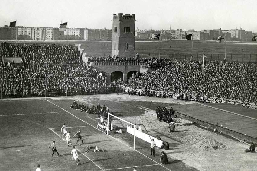 Fútbol olímpico en Amsterdam en 1928