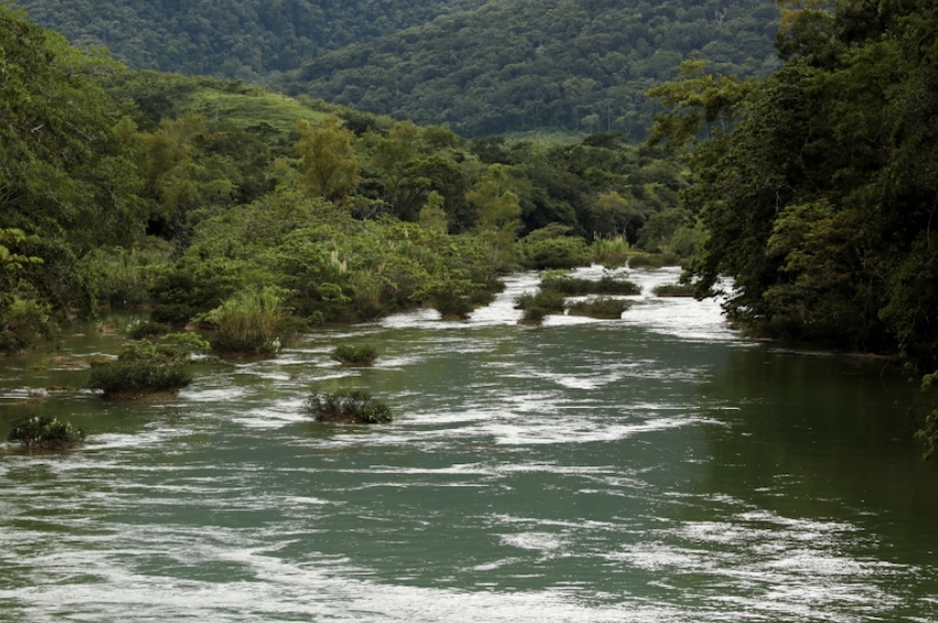 The Jataté River in Chiapas