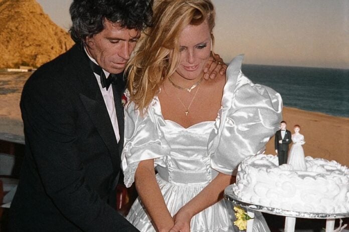 Wedding of Keith Richards and Patti Hansen