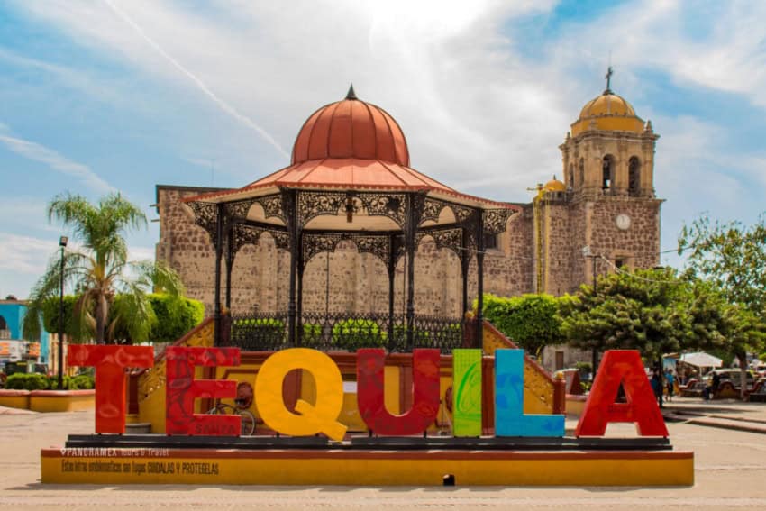 The town of Tequila, Jalisco