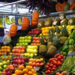 Fruit market in Mexico