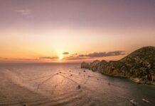 Fishing boats leave the Cabo San Lucas Marina