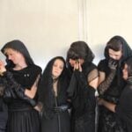 The contest in which women cry for money Professional mourners